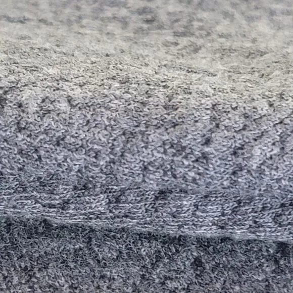 Descendant of Thieves Men's Grey Relaxed Crew Neck Pullover Sweater Thumb Holes - Picture 6 of 11